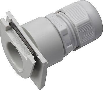 Gira M20 Grey Surface Mount Cable Entry Adapter - 000630 [2 pieces]