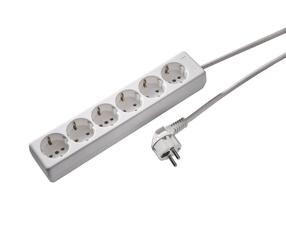 Martin Kaiser 6 Outlet Power Strip With 1.5m Cable - 1060ZL/15W/KWS