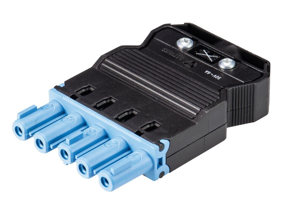 Wieland Gesis Classic Connector 5P Female Screw 50V 6A - 92.953.4153.0 [50 Pieces]