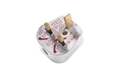 Martin Kaiser UK Plug Type G With Earth Contact White - 523/WS/APP [40 Pieces]
