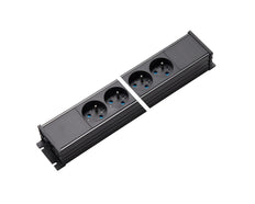 Martin Kaiser 5-Way Earthing Pin Power Strip with Shuttered Input Output - 1254/5-2/SW [10 Pieces]
