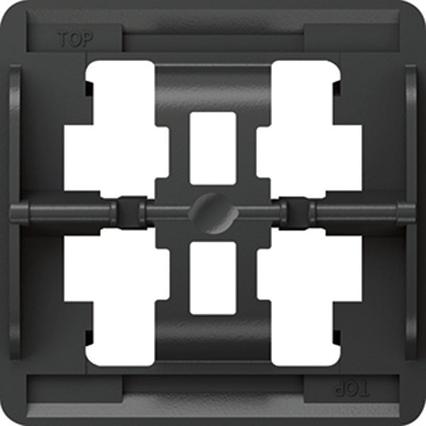 Jung Triple Switch Plate Adapter LS Range Black - LS93HP