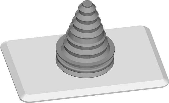 ABB TZ112 Placa de brida con manguito para cables - 2CPX010852R9999
