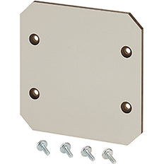 Hensel Insulating Mounting Plate 104.5x104.5x4mm For EB 06 - EB MP 06