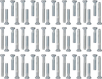 Gira 30x 2 Pieces Screw Set For Coax Antenna System 55 - 818200