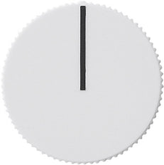 Gira Set Of 5 Adjustment Dials For System 55 Pure White - 821503