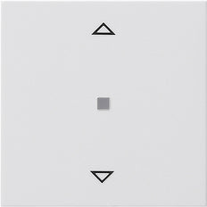 Gira eNet Wireless Blind Control Button System 55 Pure White - 822103