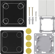 Gira EnOcean Wall Transmitter 2V System 55 Mounting Kit White Matte - 823227