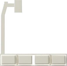 Gira Control Bar With Plug Timer Accessories Cream White - 825001