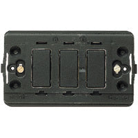 Bticino Magic Accessory Base Plate For 3 Modules - BT503R [200 Pieces]