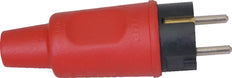 Rubber Plug IP44 Red - 179512005 [10 Pieces]