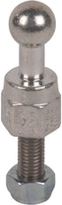 Punta de Bola Fija D 20mm Con Pasador Roscado Y Tuerca M12x45mm - 754238