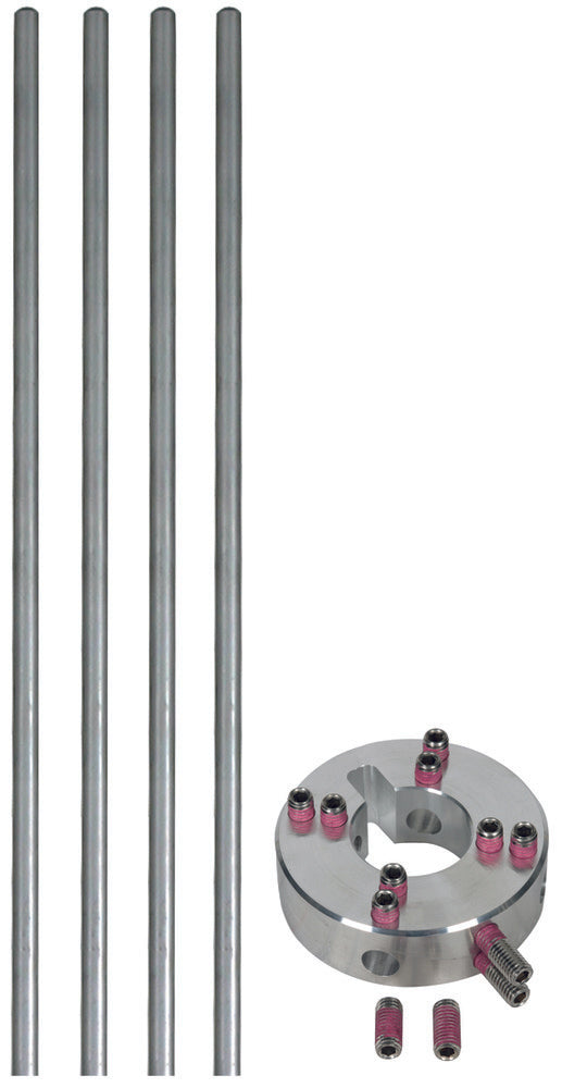 Juego Dehn De Fijación Para Varillas Terminales Laterales De Aire Al D10mm L - 819183