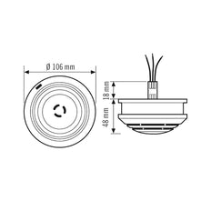 ESYLUX Protector Inalámbrico de Alarma de Humo K 9 V RF Set - ER10019500