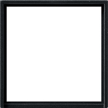Gira Adapter Plate Square 50x50mm System 55 Matte Black - 0282005