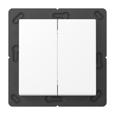 Jung A500 4-Channel Wall Transmitter Snow White Matte - FOHA595WWM