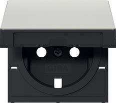 Gira Schuko Socket HC System 55 Stainless Steel - 4922600