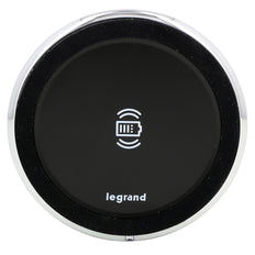 Legrand Disq80 Qi Wireless Charger 15W Black - 077643L