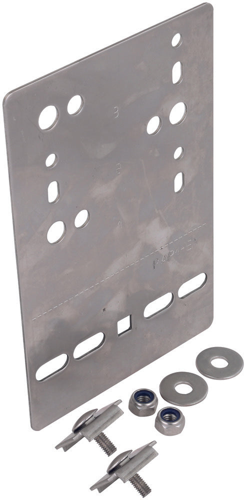 Placa de unión equipotencial Dehn para bandejas de alambre de acero inoxidable - 306212 [15 Piezas]