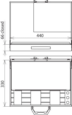 Dehn Sheet Steel Case For Earth And Short Circuit Kit - 766298