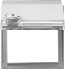 Gira TX44 Aluminum Color Lockable Transition Plate - 069465