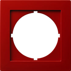 Gira Round S-Color Adapter Frame 50x50mm Red - 028143 [2 pieces]