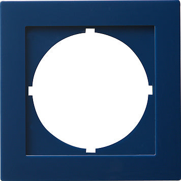 Gira S-Color Round Adapter Frame 50x50mm Blue - 028146 [2 pieces]