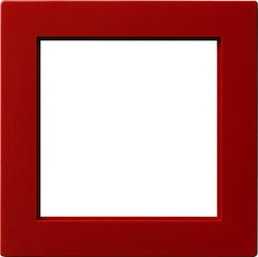 Gira S-Color Marco Adaptador Rojo Cuadrado 50x50mm - 028243 [2 piezas]