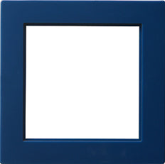 Gira S-Color Blue Square Adapter Frame 50x50mm - 028246 [2 pieces]