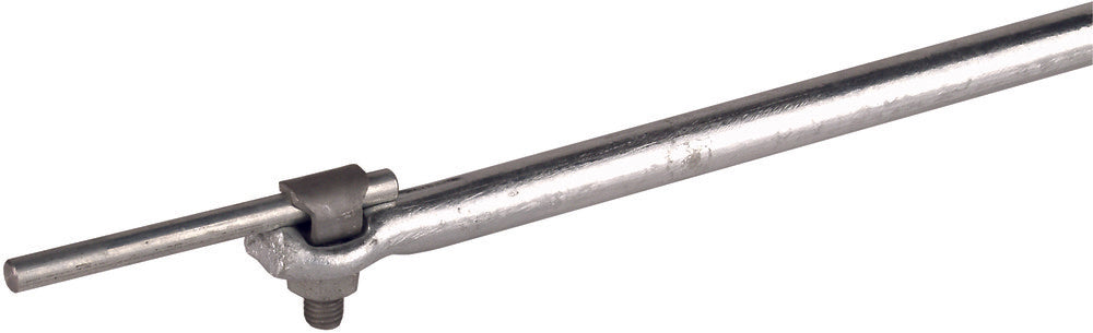 Varilla de terminación de aire Dehn con tornillo de bloqueo D 16mm L 1000mm - 100100