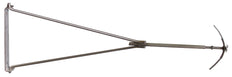 Adjustable Eaves Support For Rd 7-10mm St/tZn 1.05-1.20M - 239000