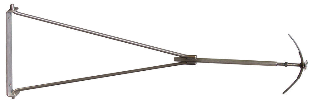 Adjustable Eaves Support For Rd 7-10mm StSt 1.25-1.55m By Dehn - 239009