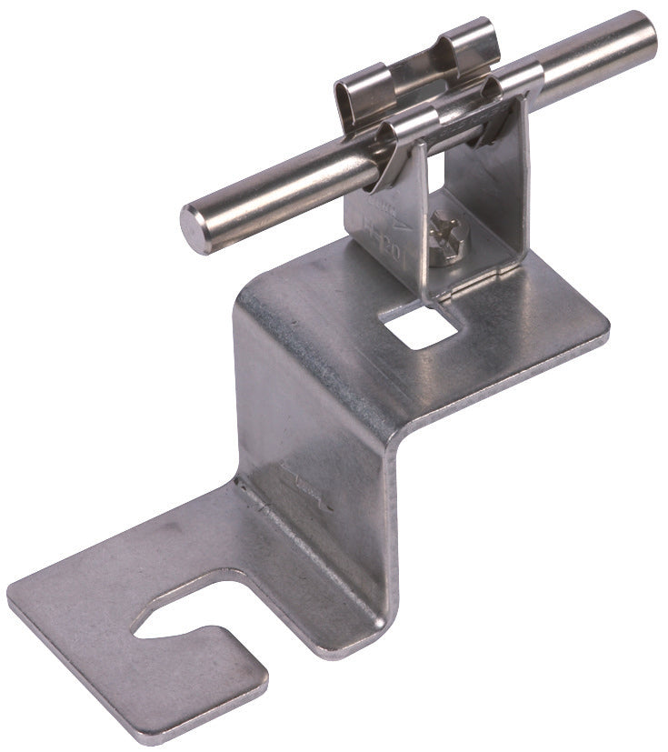 Dehn StSt Roof Conductor Holder For Trapezoid Tin Roofs - 223021