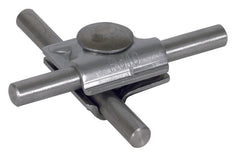 Dehn MV Abrazadera Acero Inoxidable Para 10mm Redondo Con Tornillo De Cabeza Truss - 391069