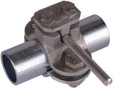 Pinza para tubo de puesta a tierra Dehn D 48mm con abrazadera de conexión Rd 4-10mm - 407112