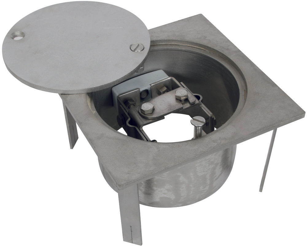 Caja de Juntas de Ensayo Dehn UF Acero Inoxidable 200X200X105mm - 549090