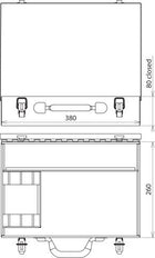 Dehn Caja De Chapa De Acero Para Kit De Puesta A Tierra Y Cortocircuito - 766300