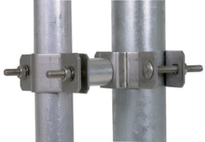 Dehn BSC D40 D45.65 V2A Fixing Clamp For Pipes With Spacer - 105161