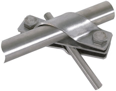 Dehn StSt Connection Bracket For Earth Rods V4A D25mm Rd 7-10mm Fl-40 - 649015