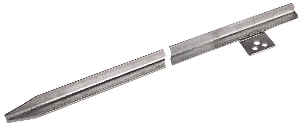 Barra de tierra perfilada Dehn 50X50X3 1500 STTZN con orificios de conexión - 635150