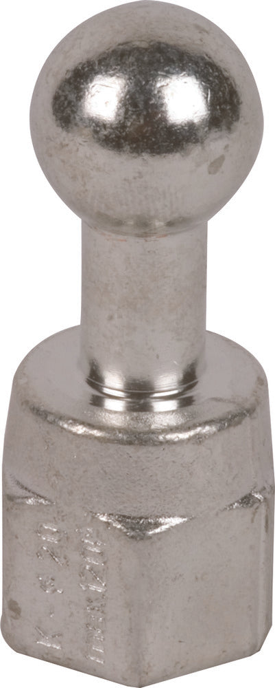 Dehn Fixed Ball Point 25mm With M12 Female Thread - 755200