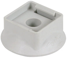 Dehn Plastic Base For Conductor And Rod Holders Grey - 276016 [10 pieces]