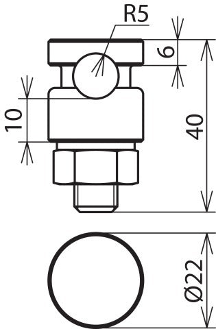 Dehn KS Connector Single Part Unit With Spring Washer - 301019