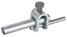 Abrazadera de varilla Dehn St/tZn para kit Rd 8-10/Rd 16mm - 380020 [2 piezas]