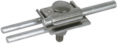 Dehn FS Clamp Air-Term Rod Clamp 10mm Al 2-fold Connection - 380110 [2 pieces]