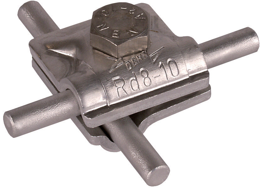 Dehn MV Clamp Al For Rd 8-10mm With Hexagon Screw - 390051 [2 pieces]