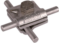 Dehn MV Clamp Al For Rd 8-10mm With Hexagon Screw - 390051 [2 pieces]