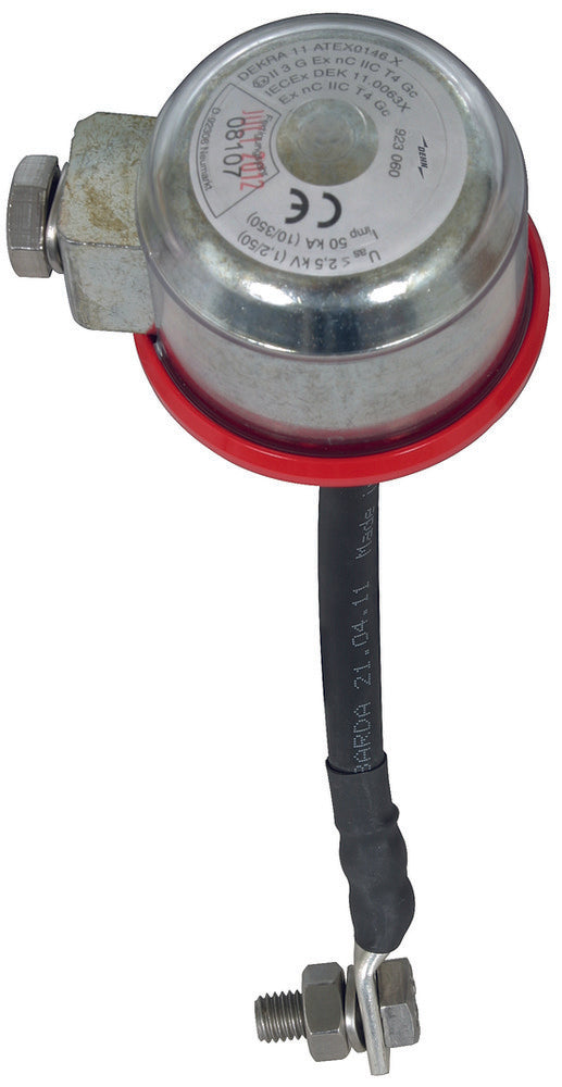 Vía de chispas aislante Dehn con cable de conexión 25mm2 L 100mm - 923060