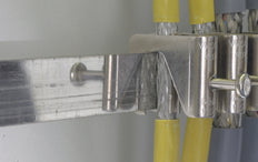 Barra colectora Dehn 18x3mm Cu/Sn L 1000mm Protección contra sobretensiones - 919016