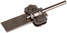 Dehn Uni Disconnecting Clamp StSt For Rd 8-10 Fl 30mm V2A - 459039